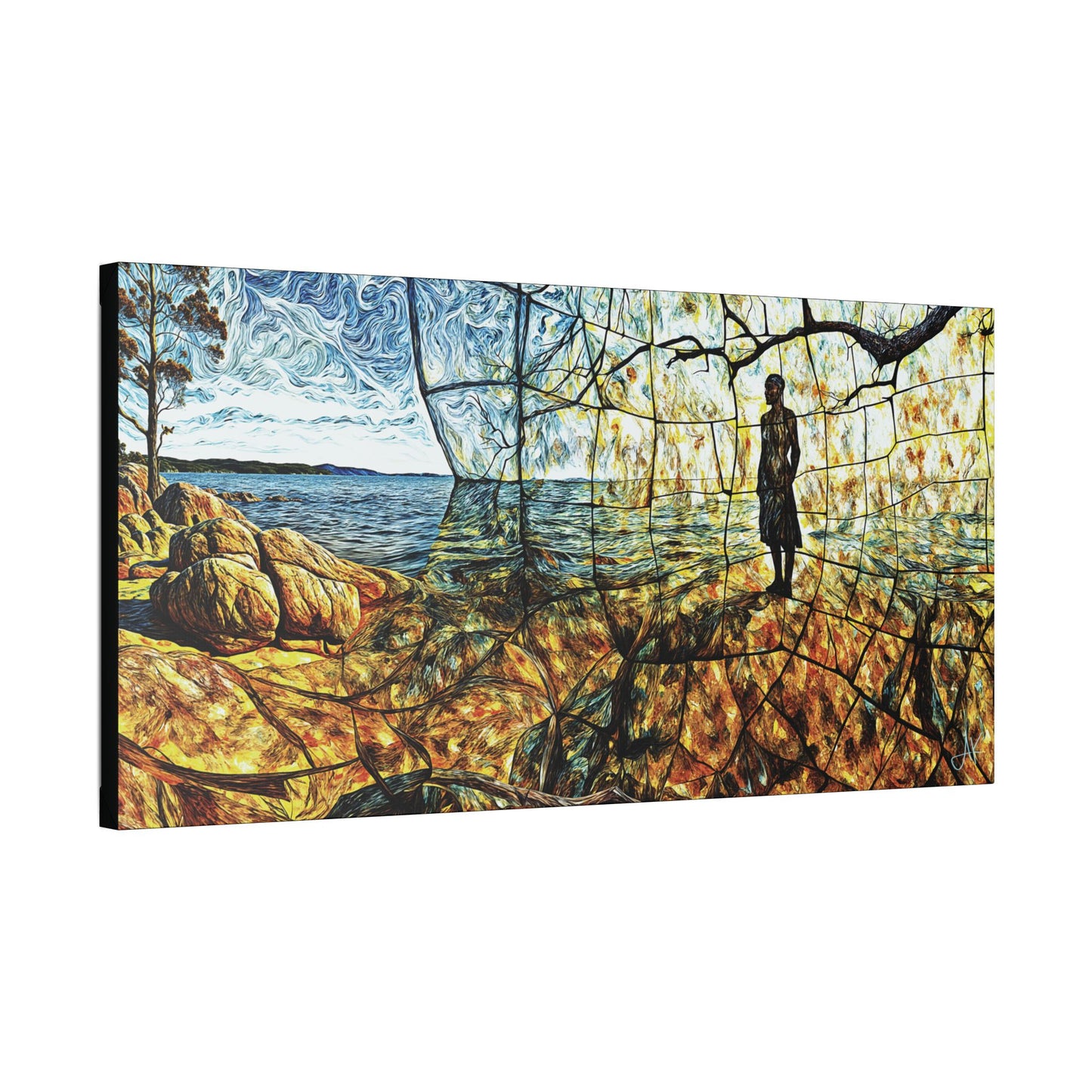 "Perceived Reality", Stretched Classic Canvas Fine Art Print