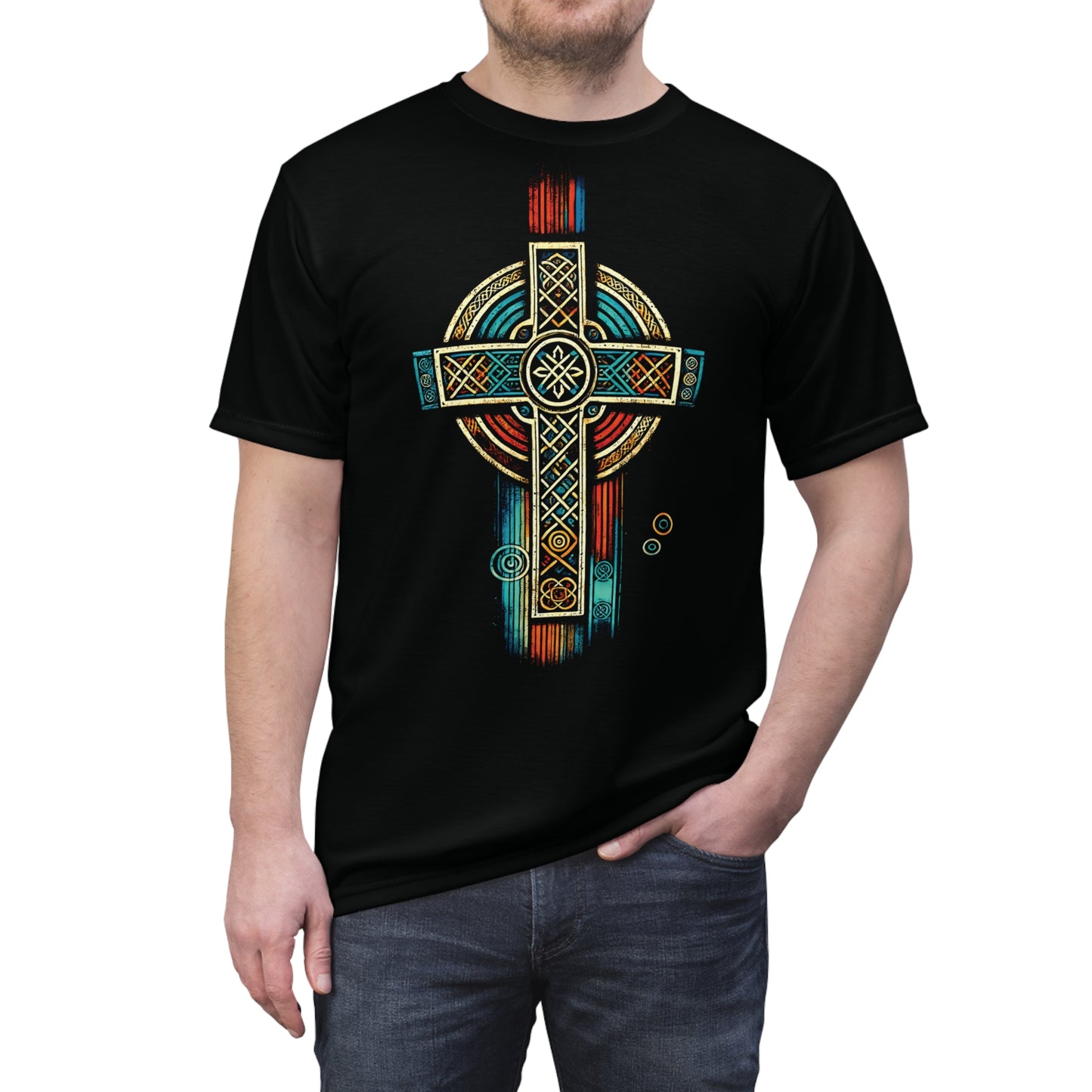 "Ancestral Faith", Unisex Tee (Void Black)