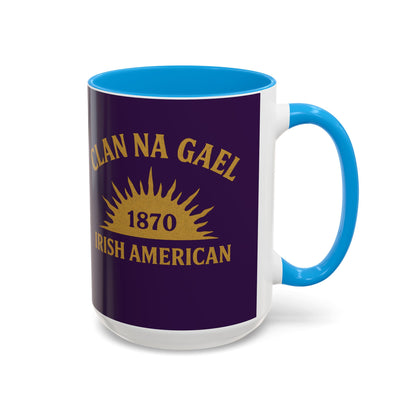 "Clan na Gael - Irish American", Colorful Mugs (11oz, 15oz) (3B0A4F)