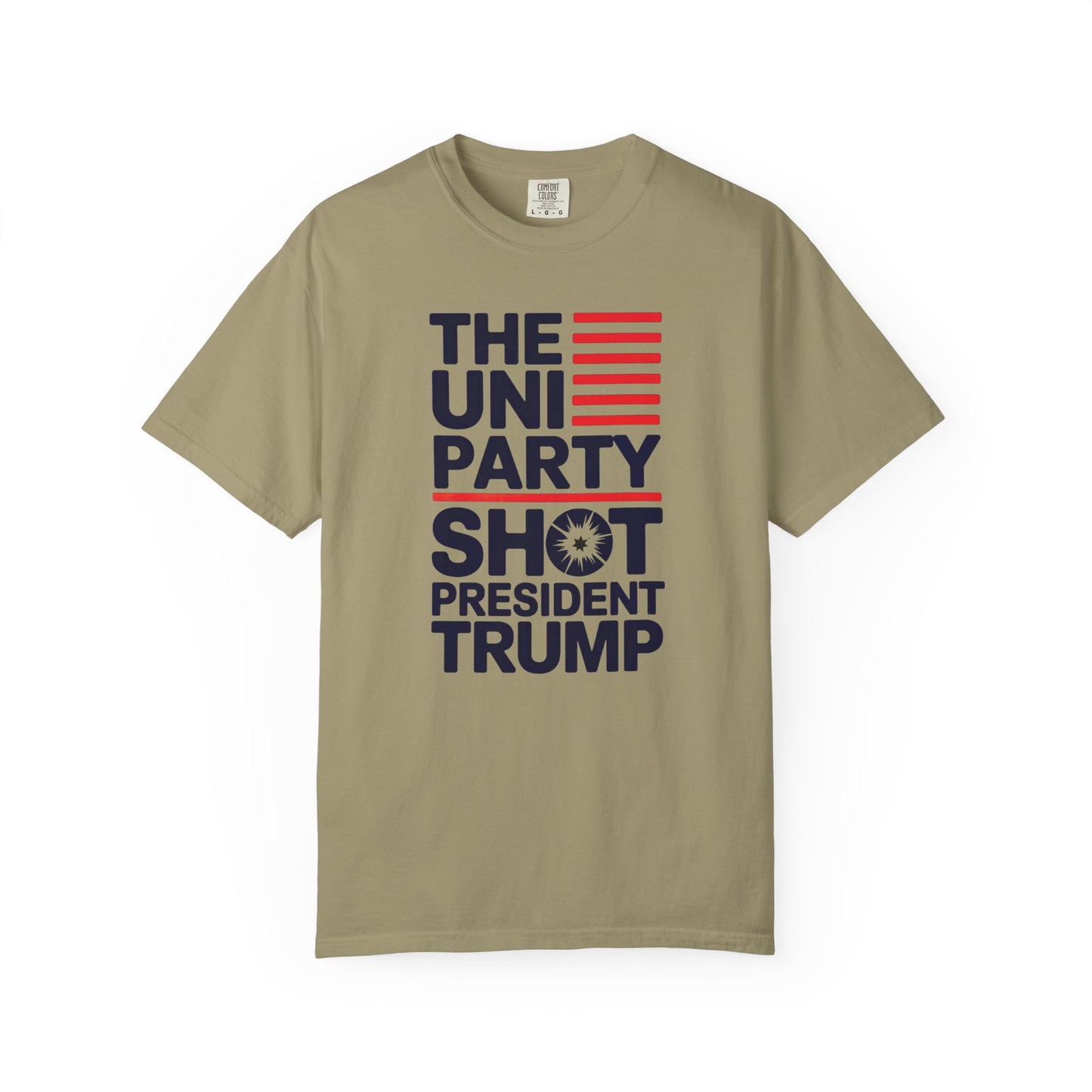 "The Uniparty Shot President Trump" #01, Unisex T-shirt