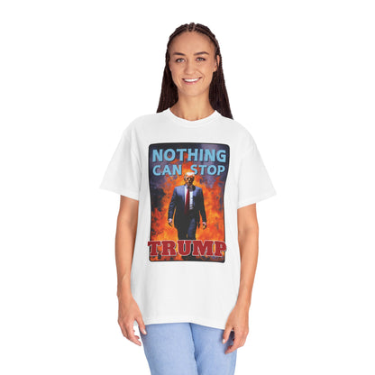 "Nothing Can Stop Trump", Unisex T-shirt (Light Colors)