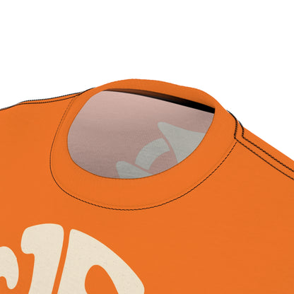 "Retro Jesus", Unisex T-shirt (Ornery Tangerine)