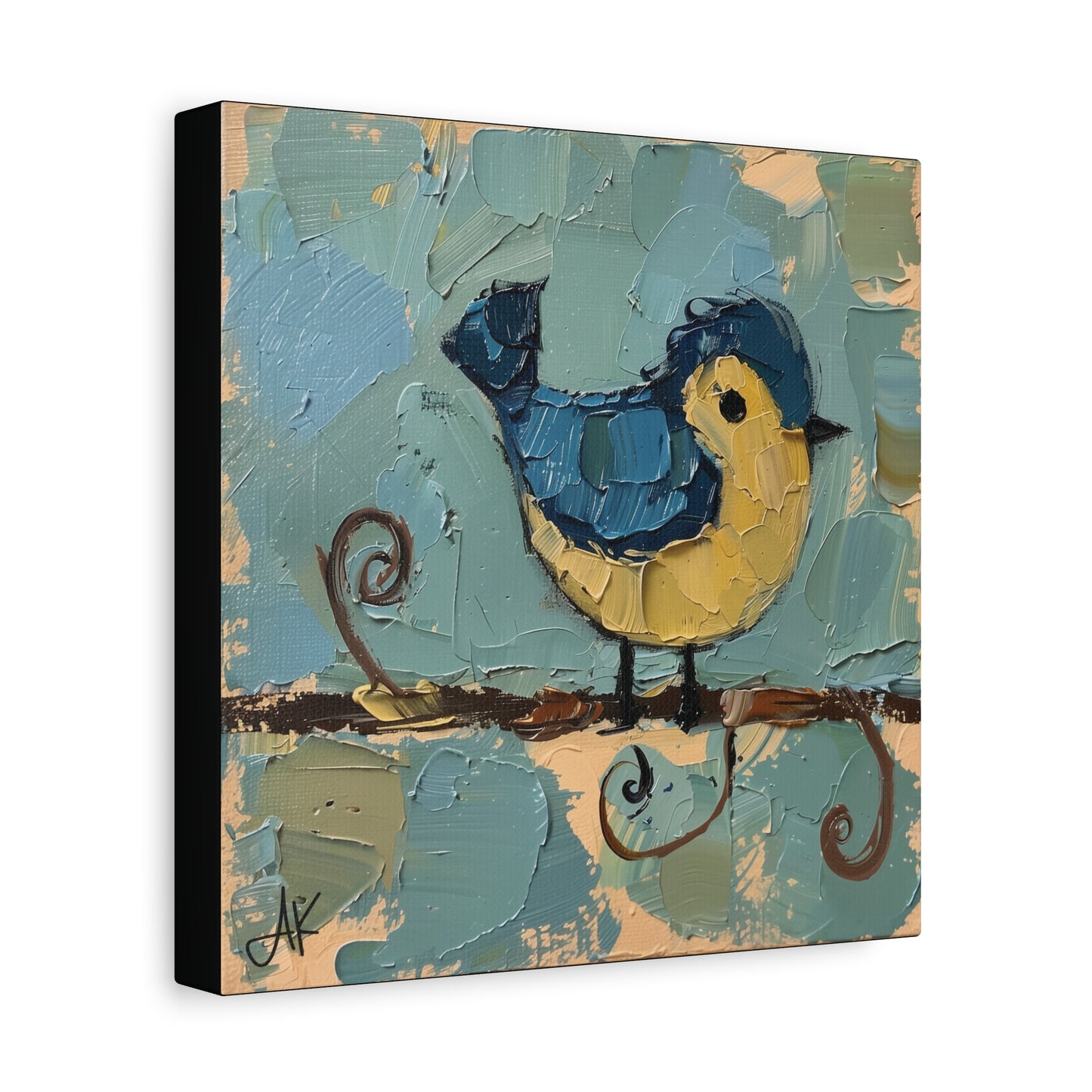 "Little Birdie", Fine Art Matte Canvas, Stretched, 1.25"