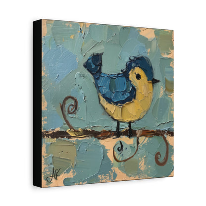 "Little Birdie", Fine Art Matte Canvas, Stretched, 1.25"