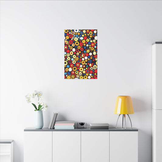 "Bits and Bobs", Art Classic Stretched Matte Canvas Pattern Art Print