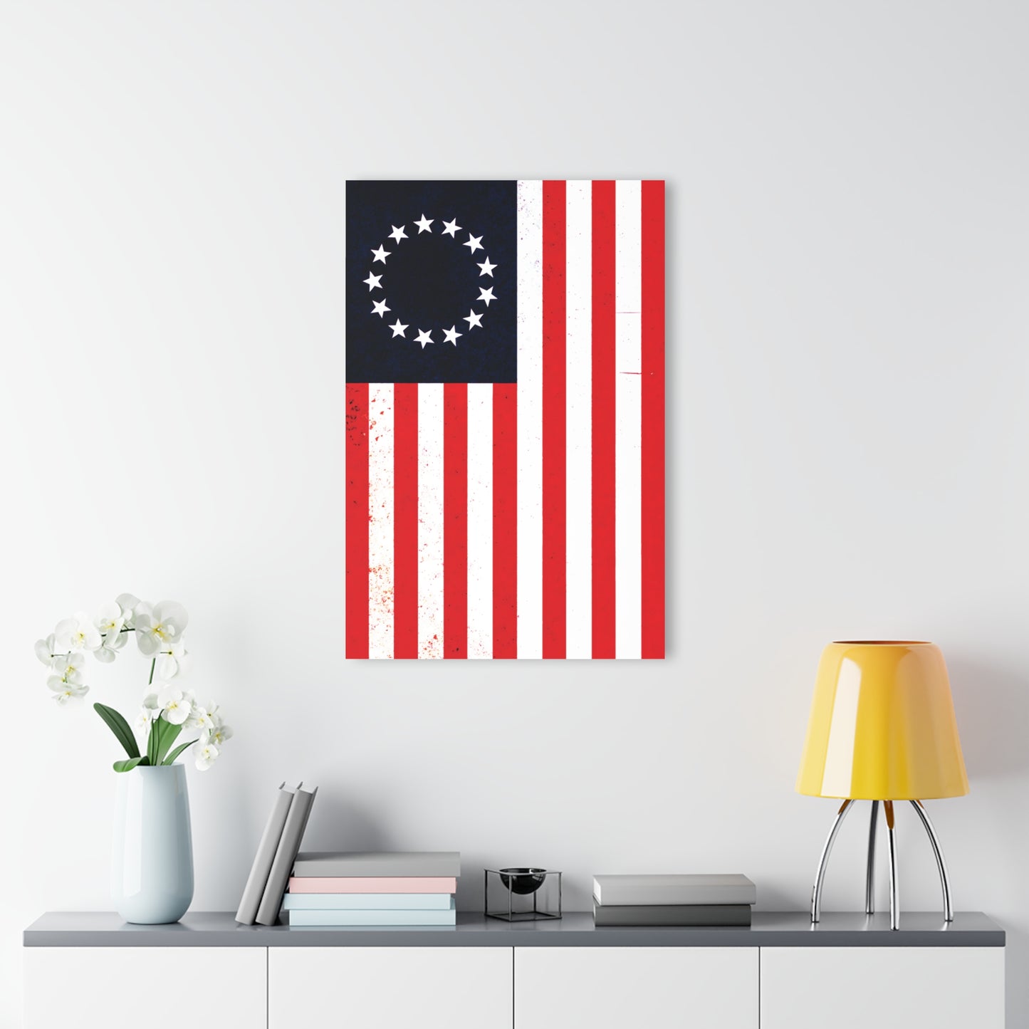 "Betsy Ross Flag", Fine Art Acrylic Wall Prints (French Cleat Hanging)