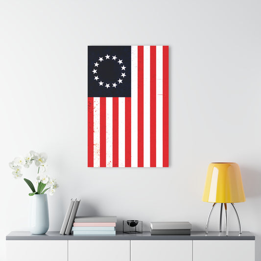 "Betsy Ross Flag", Fine Art Acrylic Wall Prints (French Cleat Hanging)
