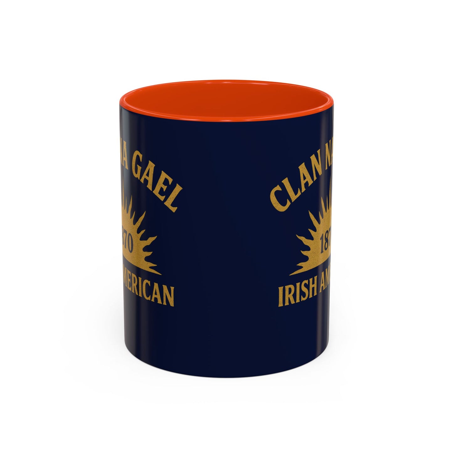 "Clan na Gael - Irish American", Colorful Mugs (11oz, 15oz) (Mariana Blue)