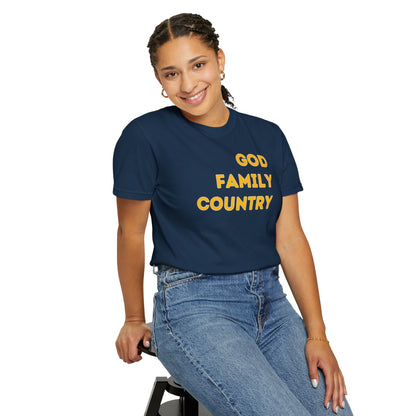 "God Family Country", Unisex T-shirt
