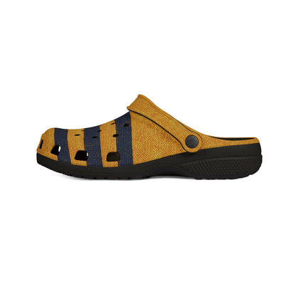 "Triple Ensign", Foam Rubber Clogs