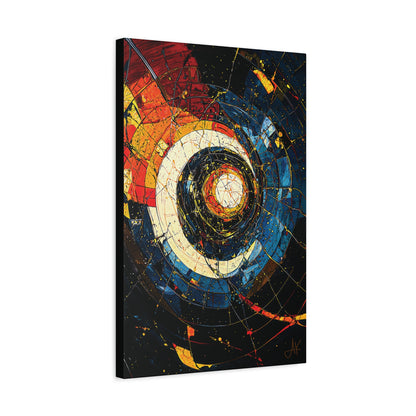 "Shatterdawn Vortex", Fine Art Matte Canvas, Stretched, 1.25"