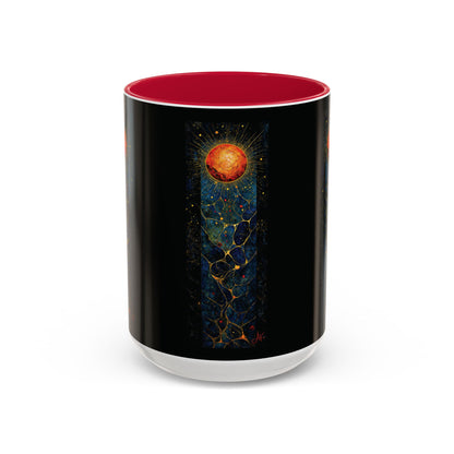 "The Living Light (John 8:12)", Colorful Mugs (11oz, 15oz)