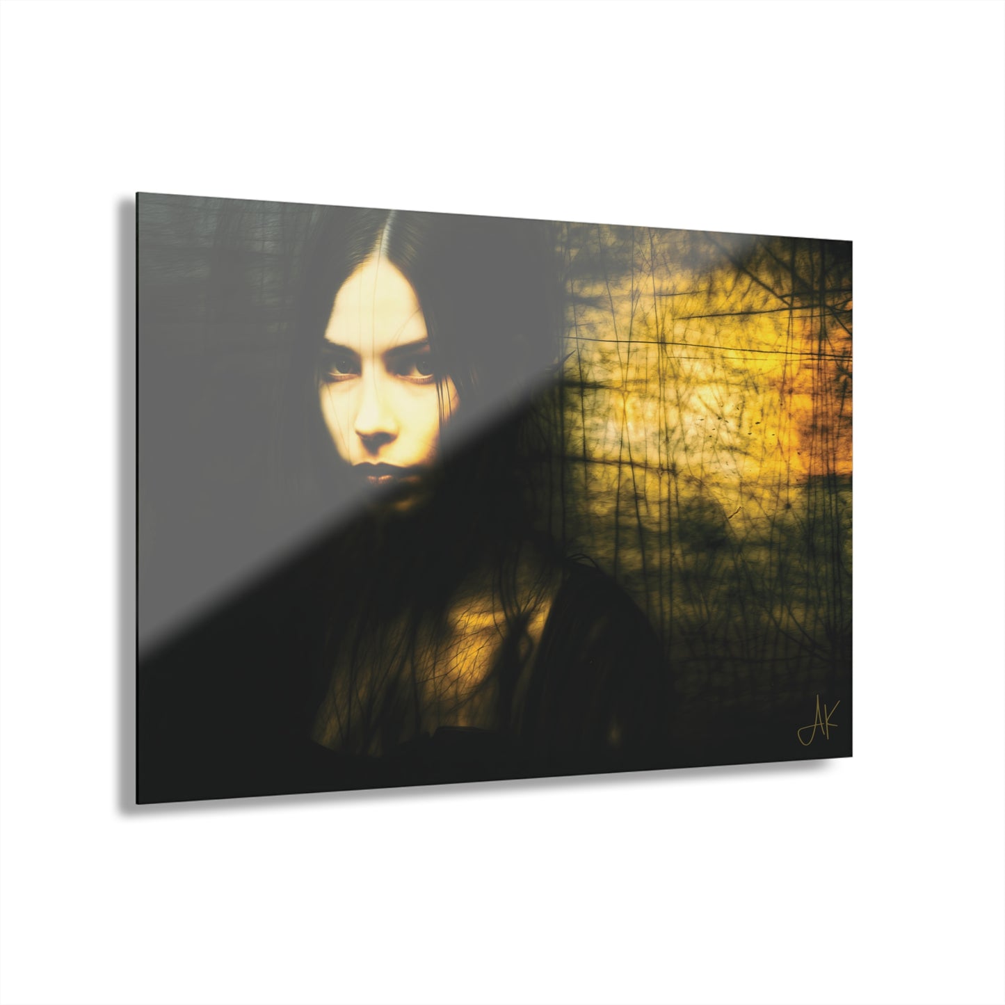 "My Mona Lisa", Fine Art Acrylic Wall Prints (French Cleat Hanging)