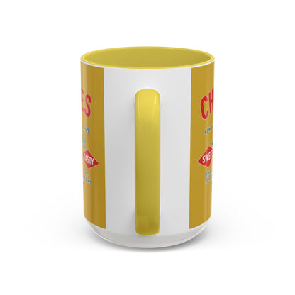 "Delicious Cherries", Colorful Mugs (11oz, 15oz) (Forgelight Gold)