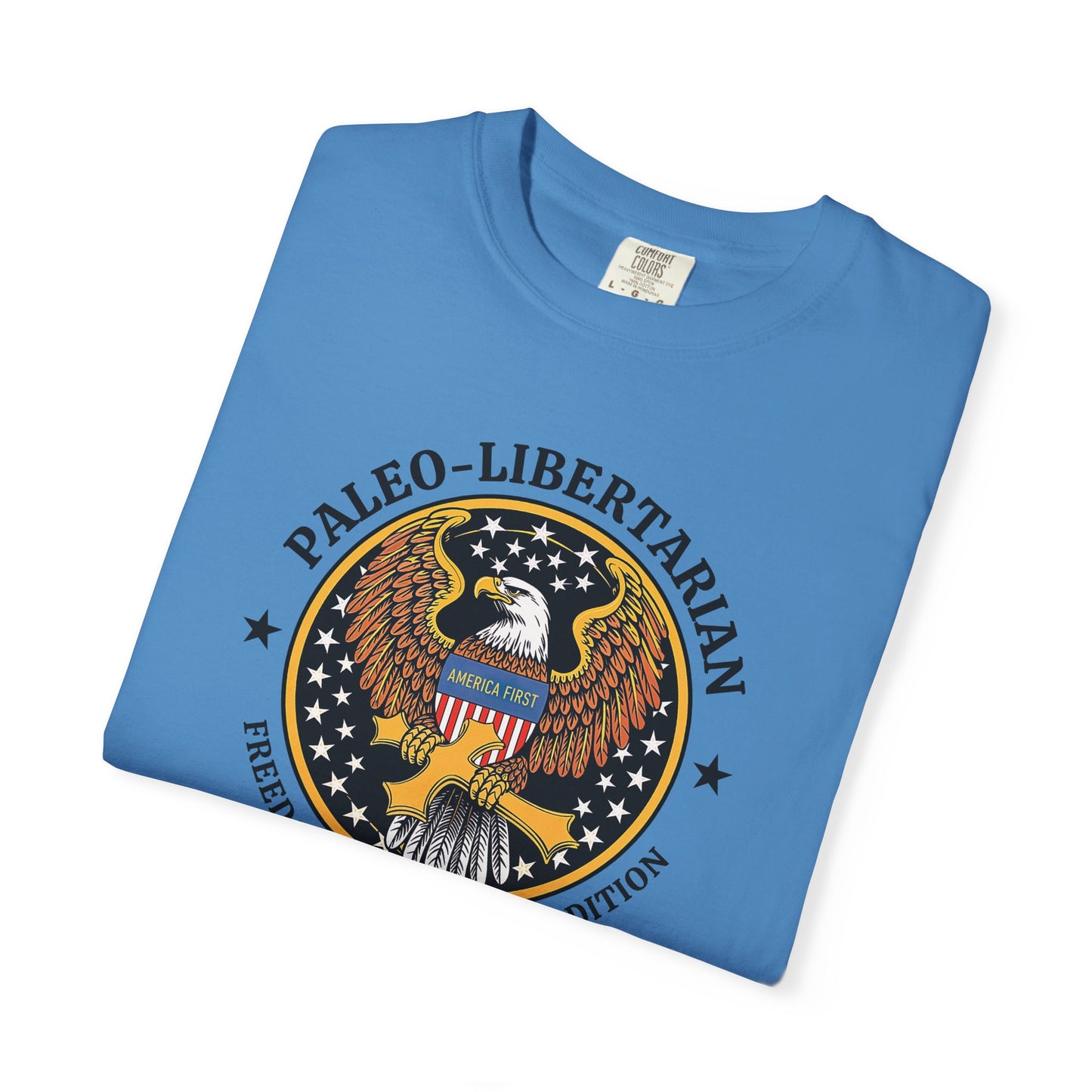 "Paleo-Libertarian" #01, Unisex T-shirt (Light Colors)