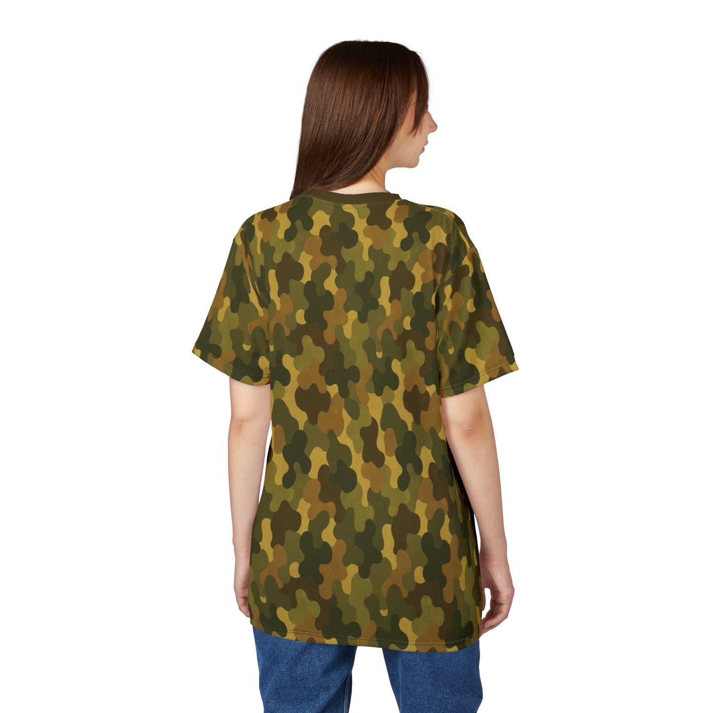 "SASR Day-Ops Camouflage", Unisex Tee (SASR Brown Collar)