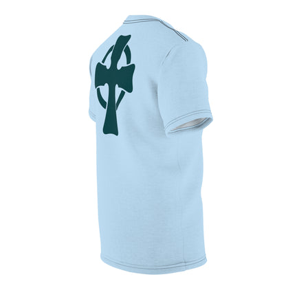 "Retro Jesus", Unisex T-shirt (Arctic Paradise)