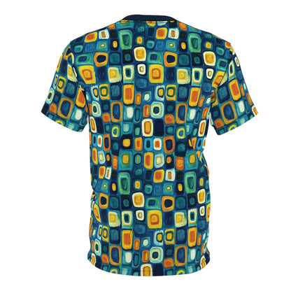 "Soul Mosaic", Unisex Tee (Birlinn Blue Collar)