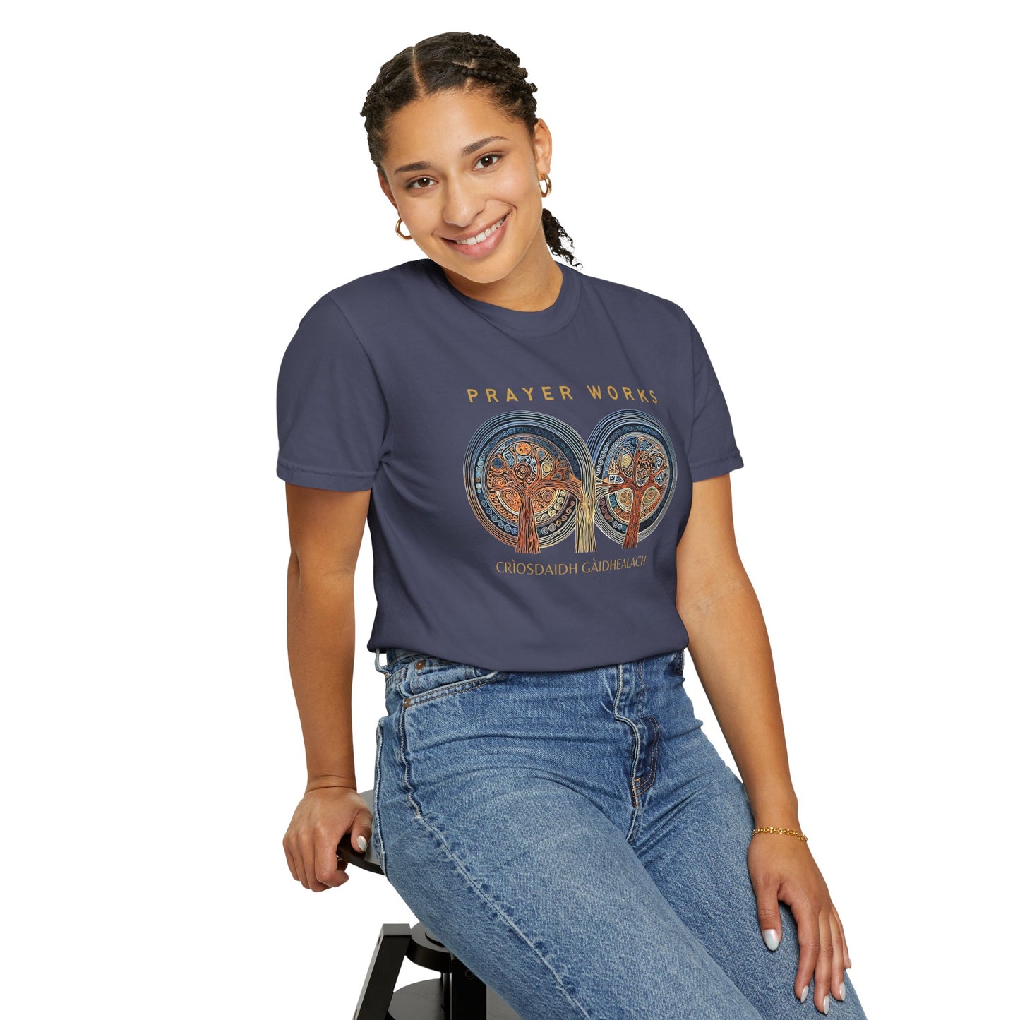 "Prayer Works - Criosdaidh Gàidhealach", Unisex T-shirt