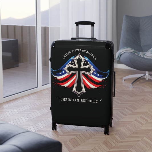 "USA Christian Republic" #05 Suitcases (Black)