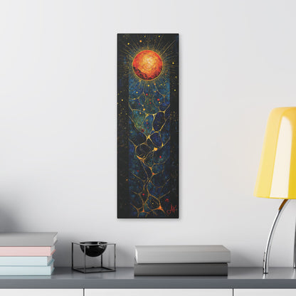 "The Living Light (John 8:12)", Stretched Classic Canvas Fine Art Print