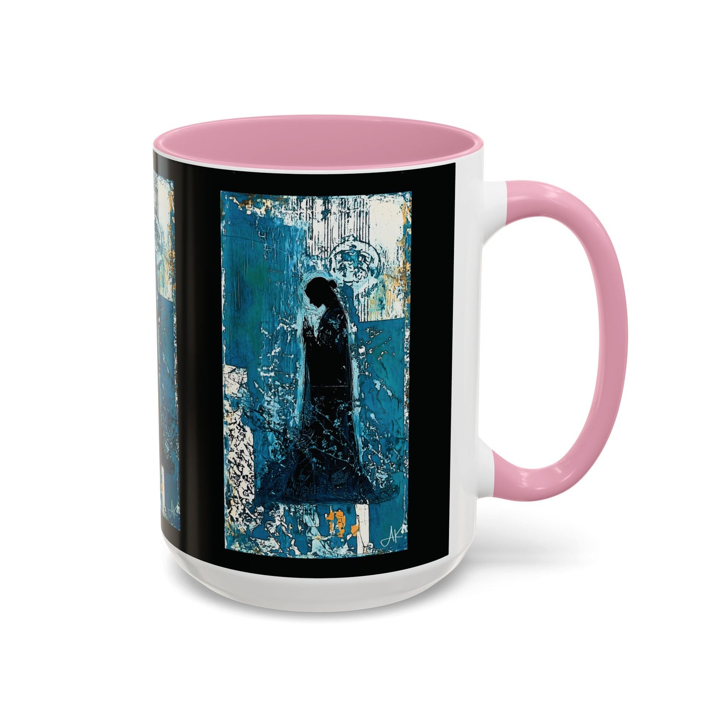 "Behold the Handmaid - Luke 1:38", Colorful Mugs (11oz, 15oz)
