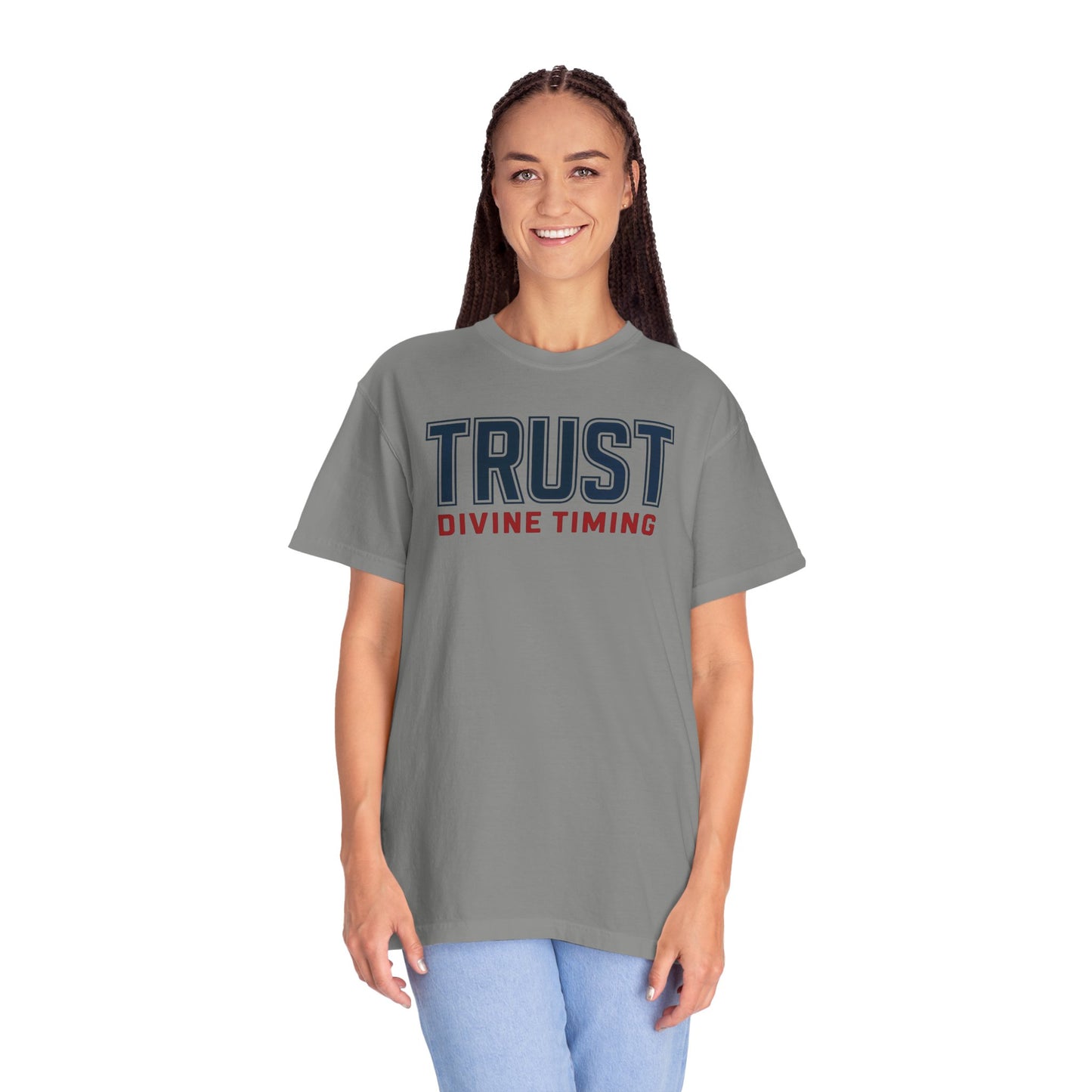 "Trust Divine Timing" #02, Unisex T-shirt