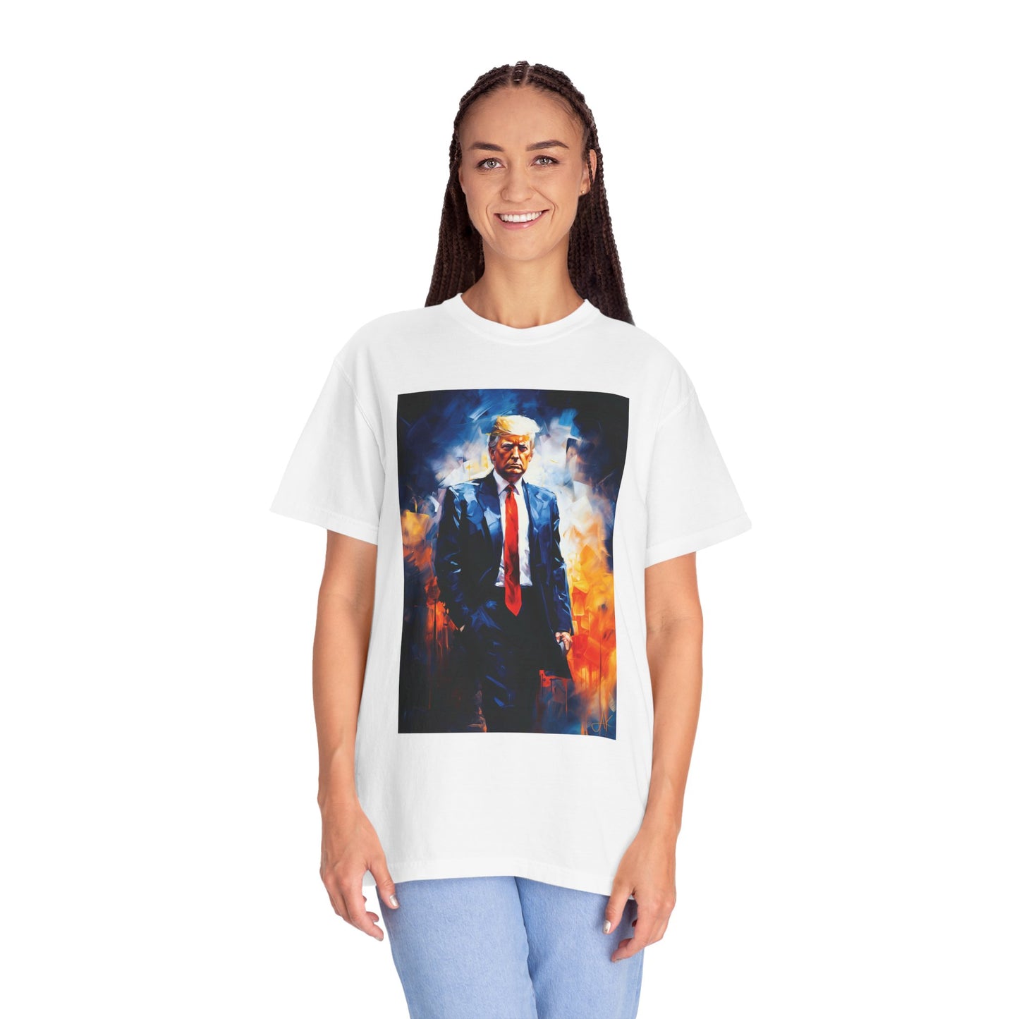 "Trump Portrait" #22, Unisex T-shirt (Light Colors)