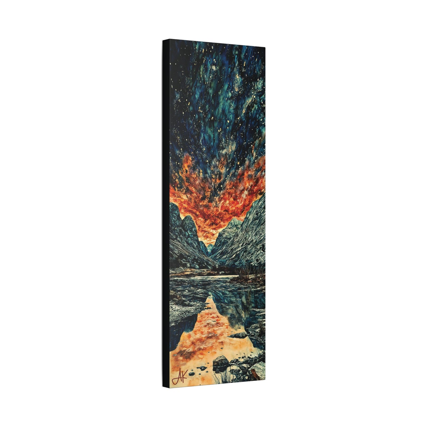 "The Heavens Declare His Glory" Psalm 19:1, Stretched Classic Canvas Fine Art Print
