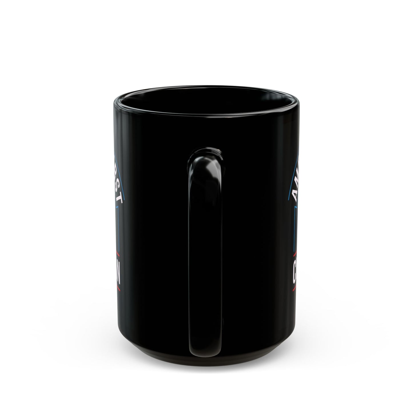 "America First Christian" #02 Black Mug (11oz, 15oz)