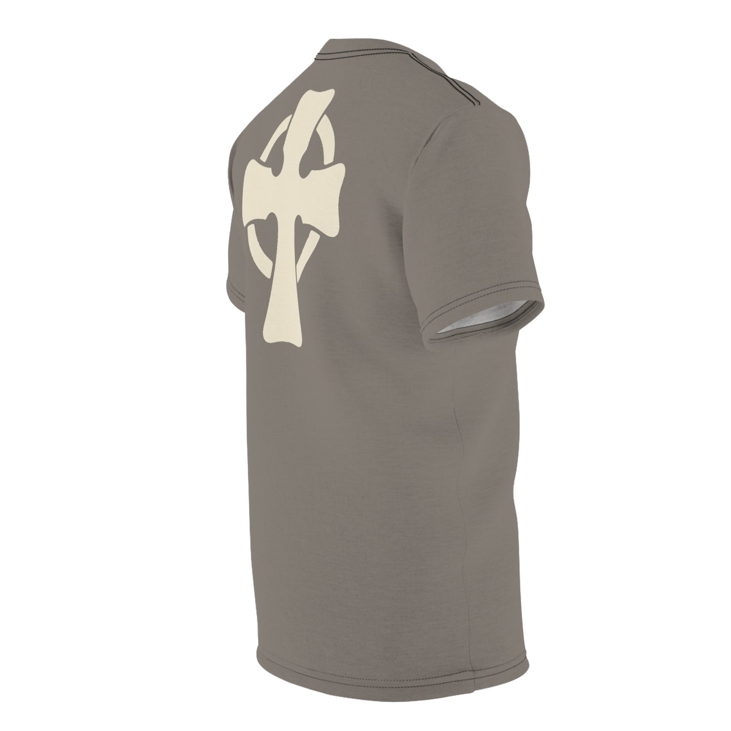"Retro Jesus", Unisex T-shirt (Suede Grey)