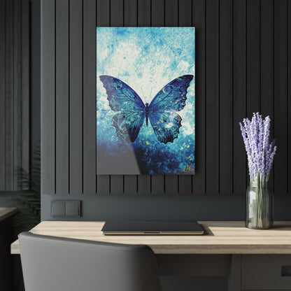 "Reborn" 2 Corinthians 5:17 (NIV), Fine Art Acrylic Wall Prints (French Cleat Hanging)