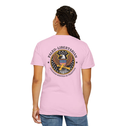 "Paleo-Libertarian" #01, Unisex T-shirt (Light Colors)