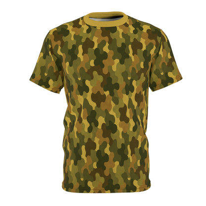 "SASR Day-Ops Camouflage", Unisex Tee (SASR Yellow Collar)
