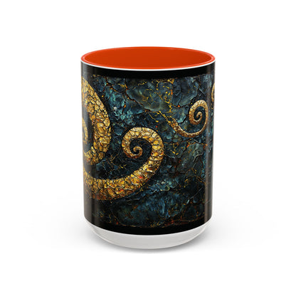 "From Stone to Savior's Light", Colorful Mugs (11oz, 15oz)