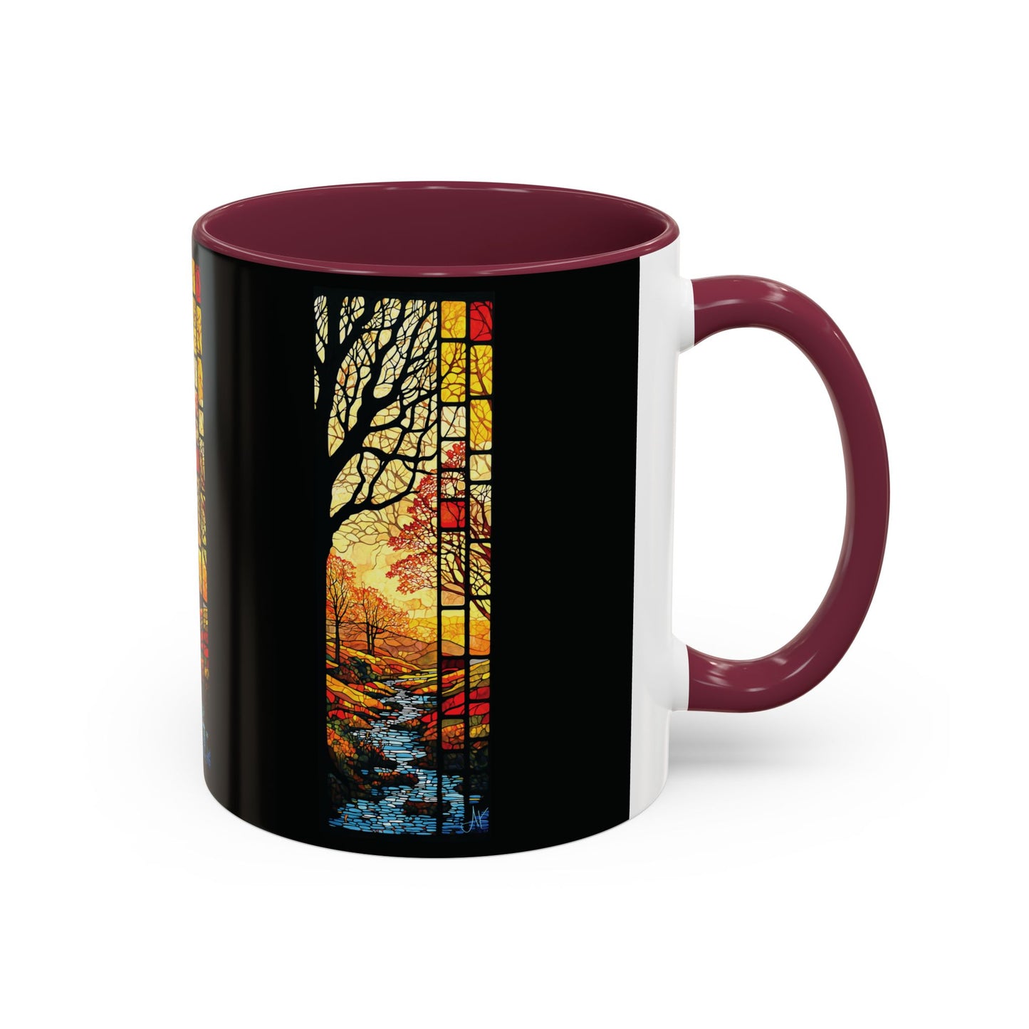 "Realization at 5", Colorful Mugs (11oz, 15oz)
