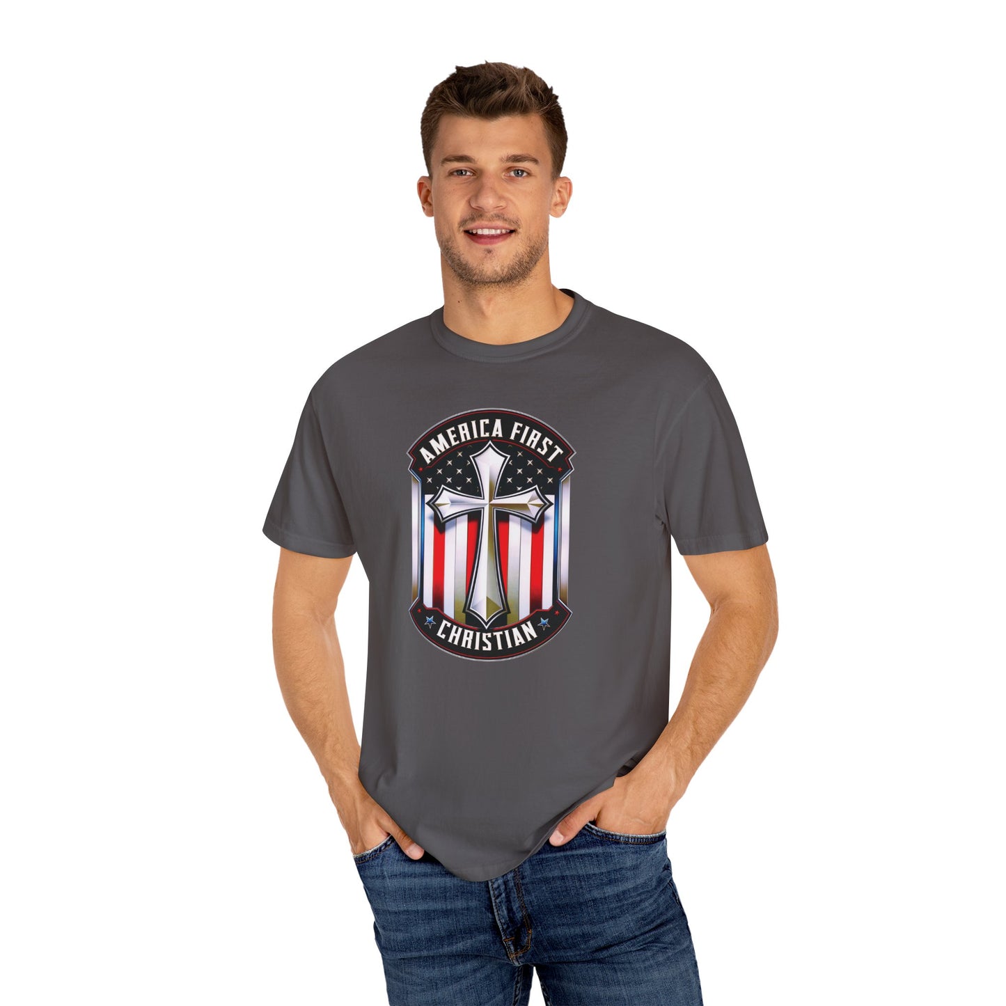 "America First - Christian" #01, Unisex T-shirt