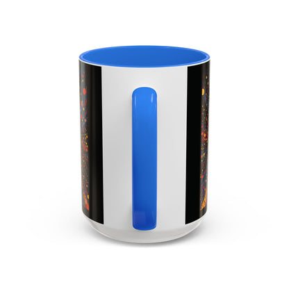 "Illuminated by Grace - 2 Corinthians 4:6", Colorful Mugs (11oz & 15oz)