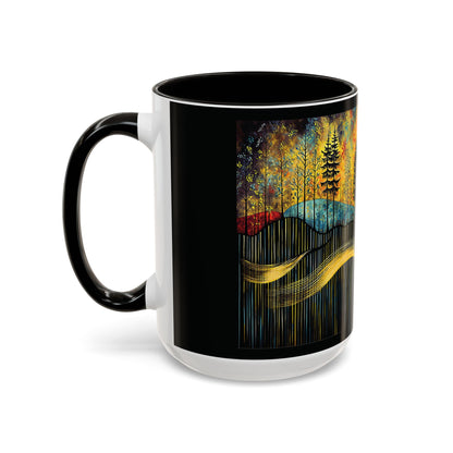 "Sacred Resonance", Colorful Mugs (11oz, 15oz)