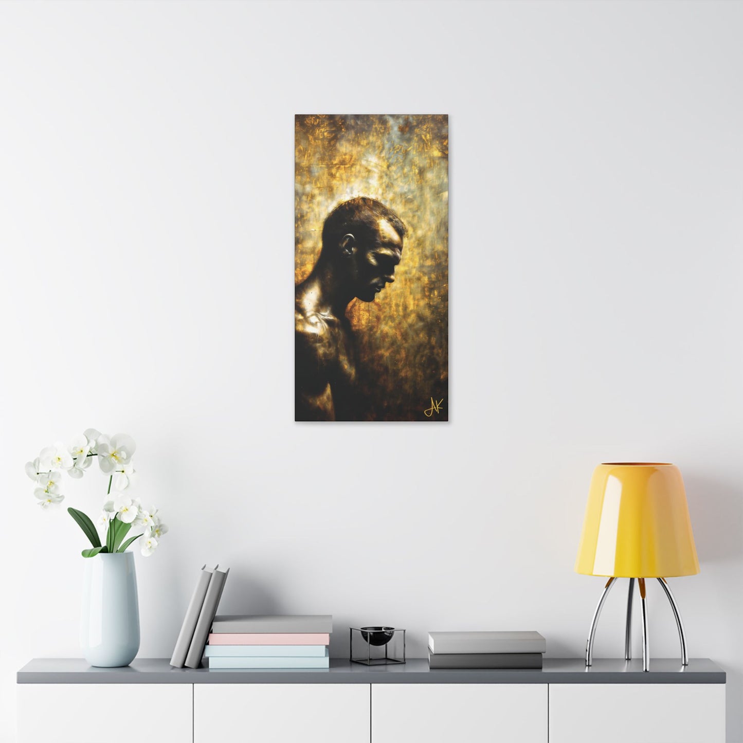 "Darkness Lifting", Classic Stretched Canvas Fine Art Print
