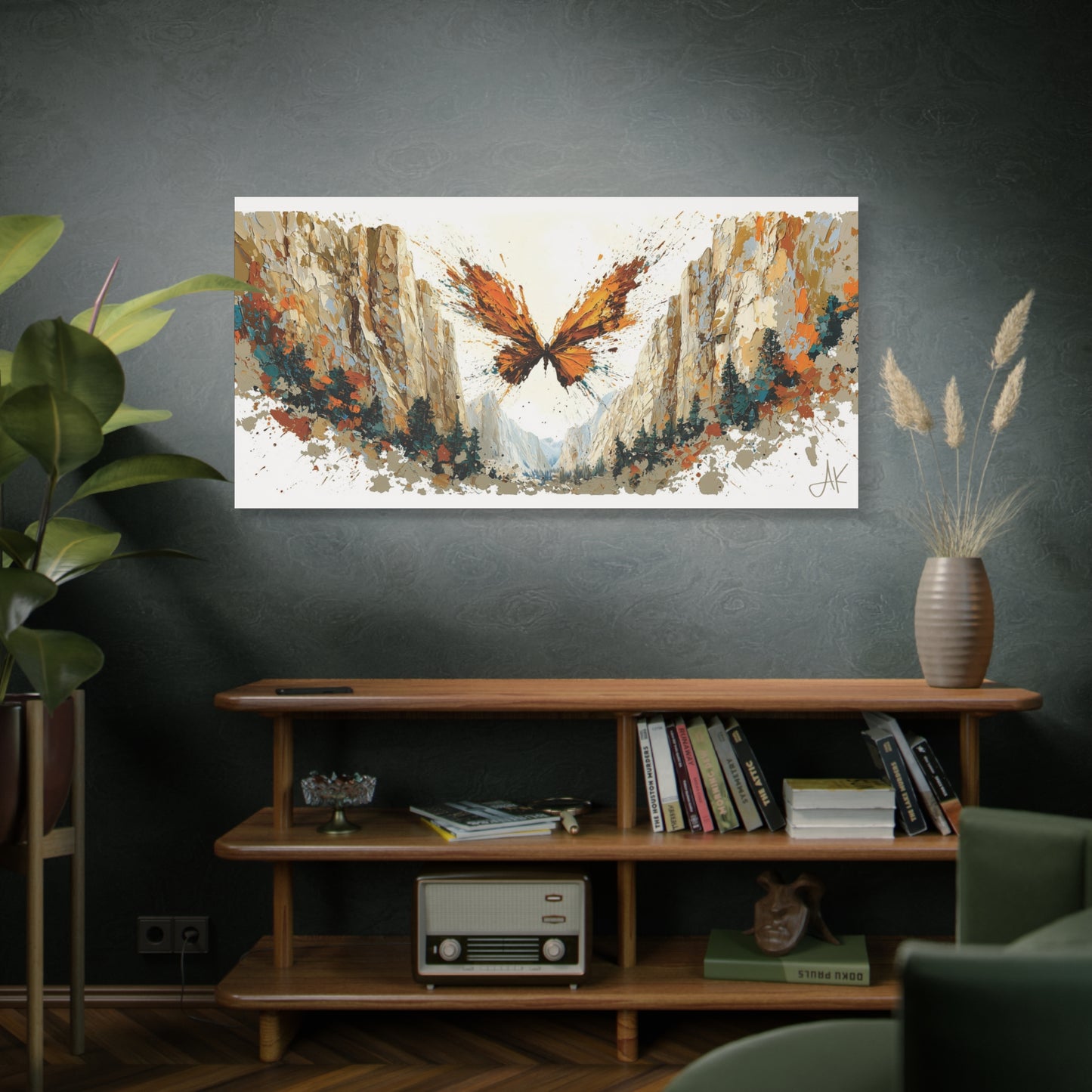 "Melinda's Butterfly", Fine Art Matte Canvas, Stretched, 1.25"