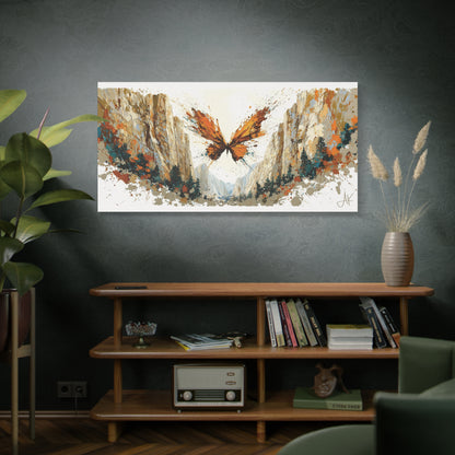 "Melinda's Butterfly", Fine Art Matte Canvas, Stretched, 1.25"