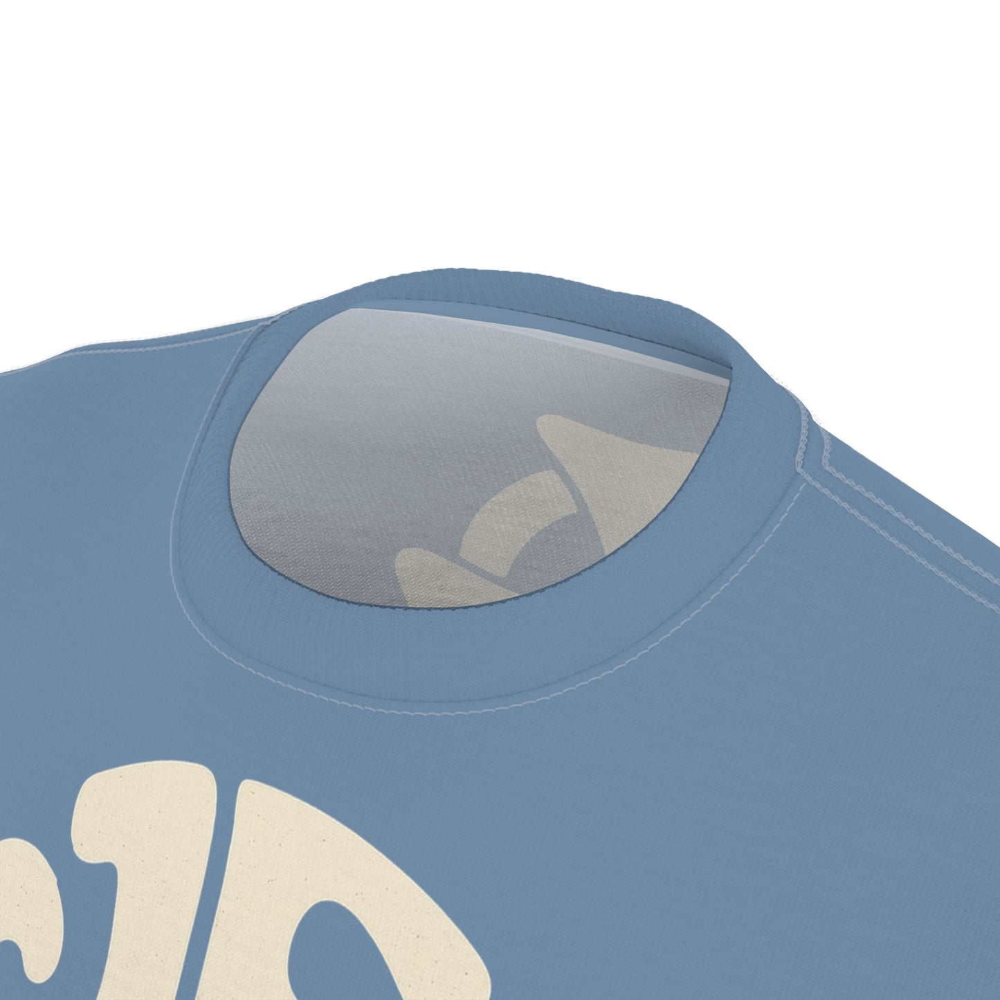 "Retro Jesus", Unisex T-shirt (Faded Denim)