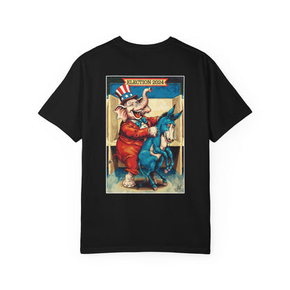 "MAGA Spanked the Donkeys 2024", Unisex T-shirt (Dark Colors)