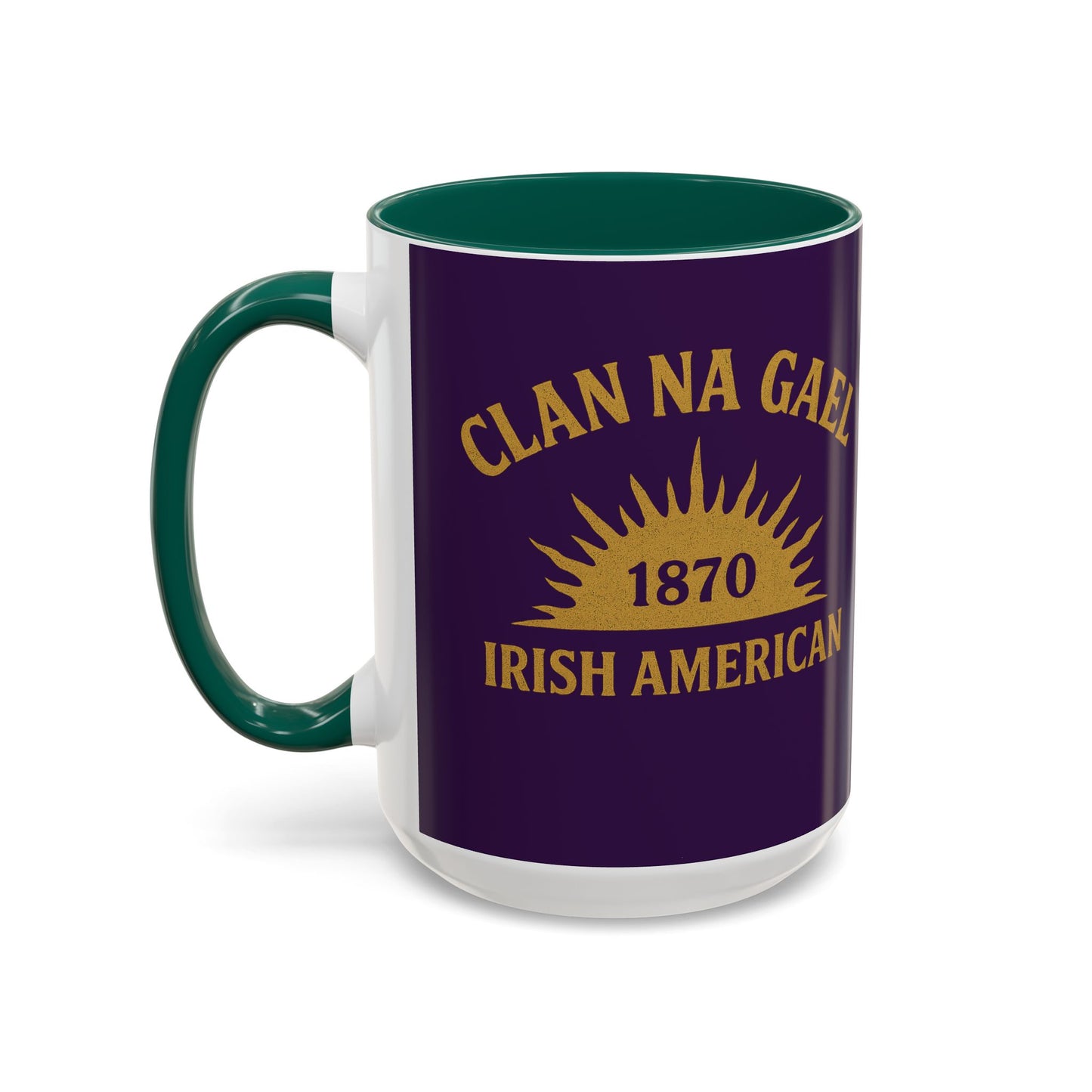 "Clan na Gael - Irish American", Colorful Mugs (11oz, 15oz) (3B0A4F)