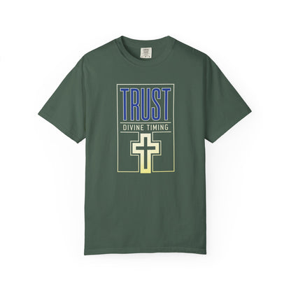 "Trust Divine Timing" #01, Unisex T-shirt