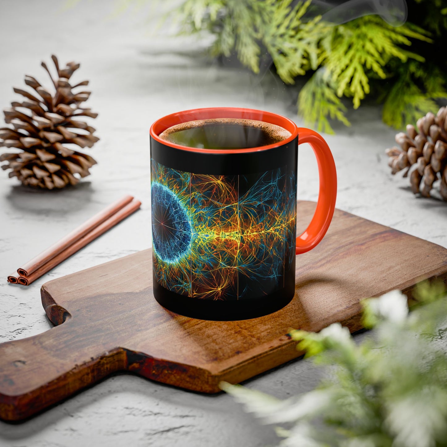 "Let There Be Light", Colorful Mugs (11oz, 15oz)