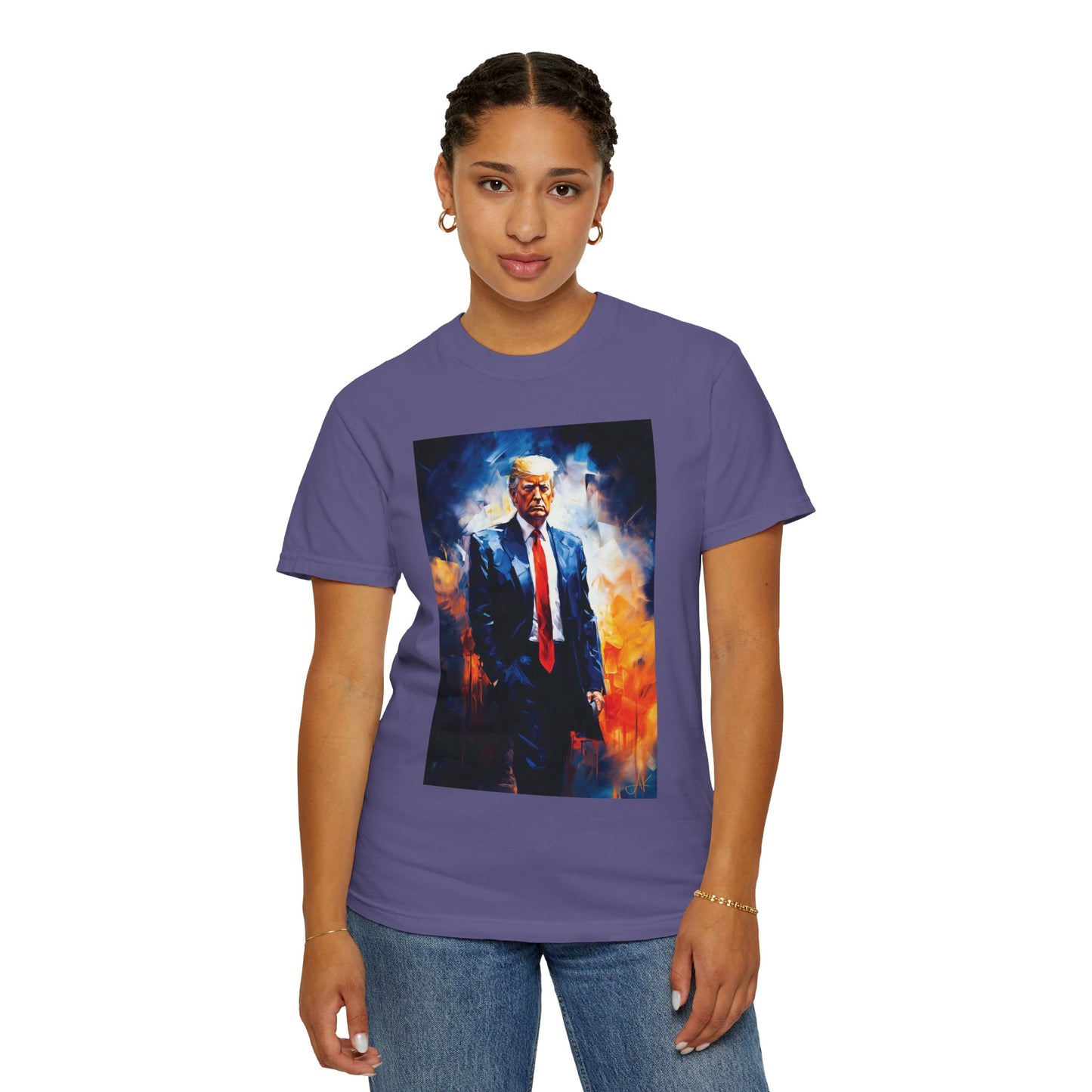 "Trump Portrait" #22, Unisex T-shirt (Dark Colors)