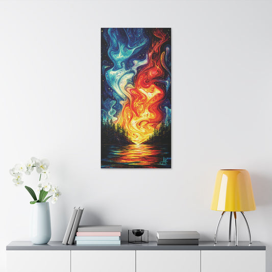 "Naomh Solus (Gaelic) - Sacred Light (English)", Stretched Classic Canvas Fine Art Print