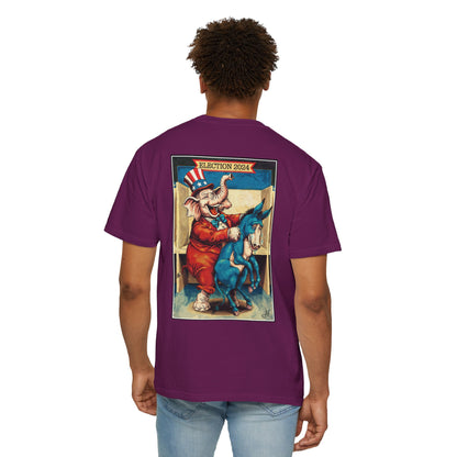 "MAGA Spanked the Donkeys 2024", Unisex T-shirt (Dark Colors)
